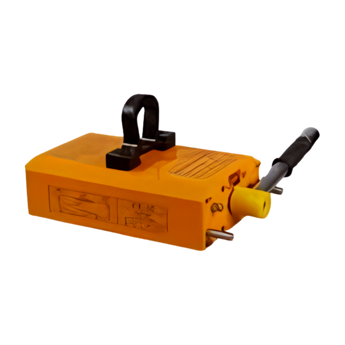 Steel plate permanent magnet lifter