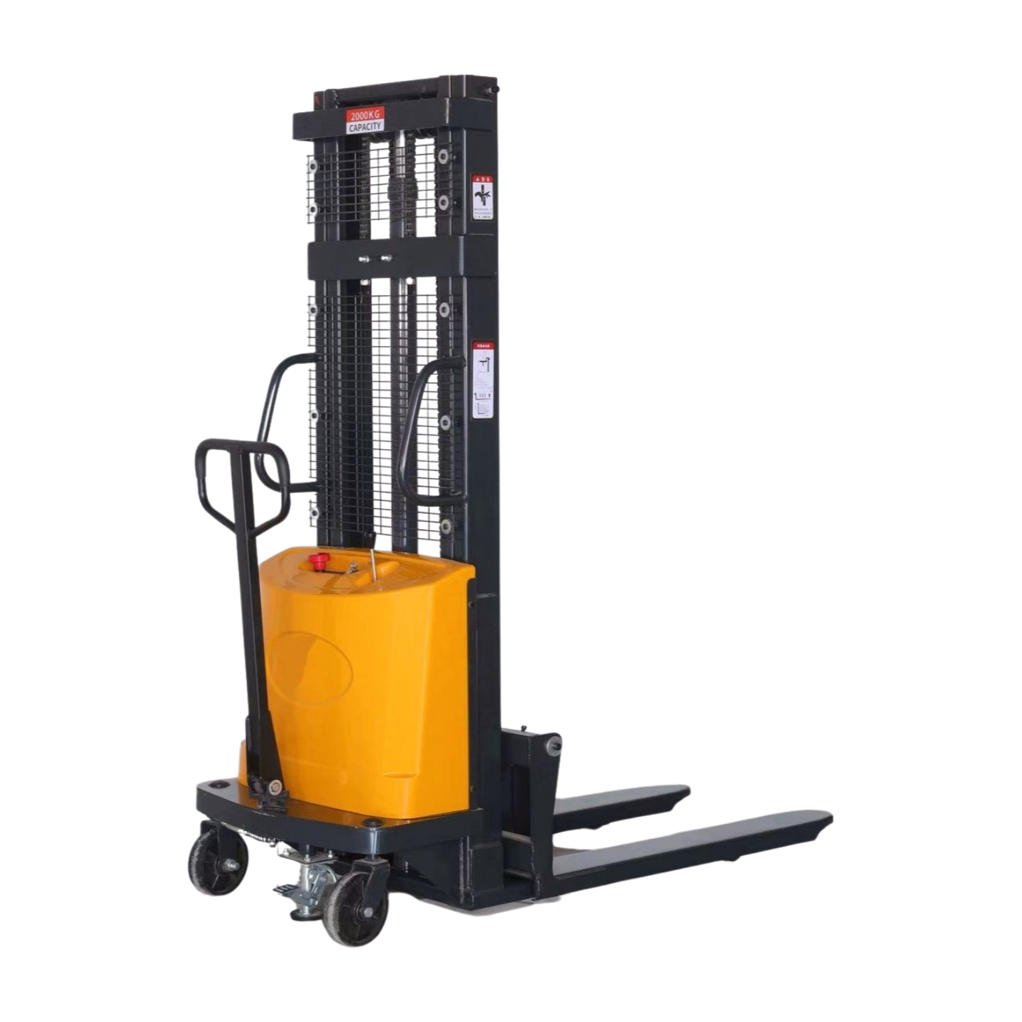 Semi-electric stacker