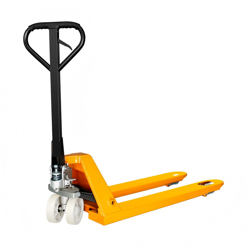 Low profile pallet truck