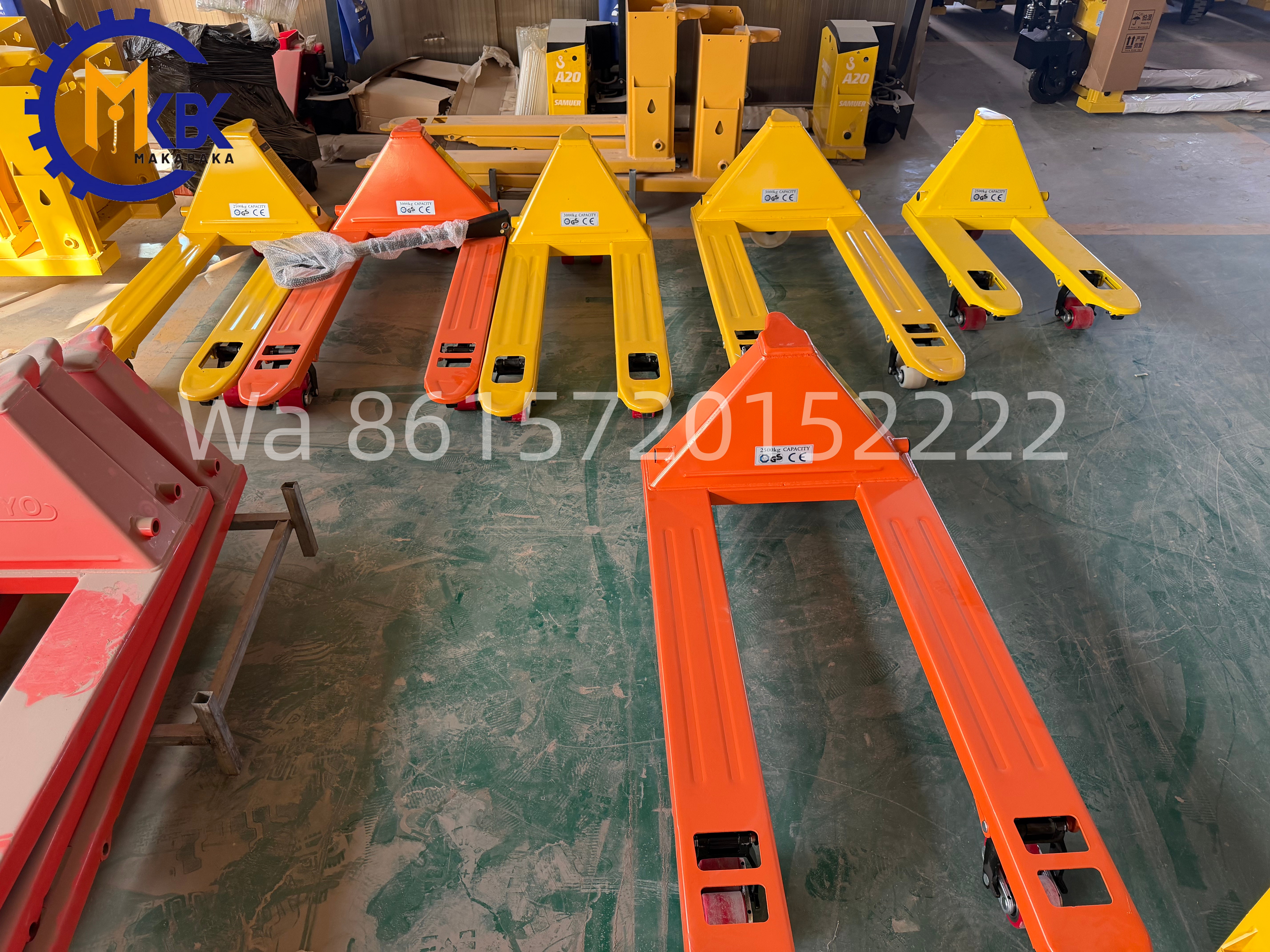 Hand Pallet Truck pre-production sample is now ready