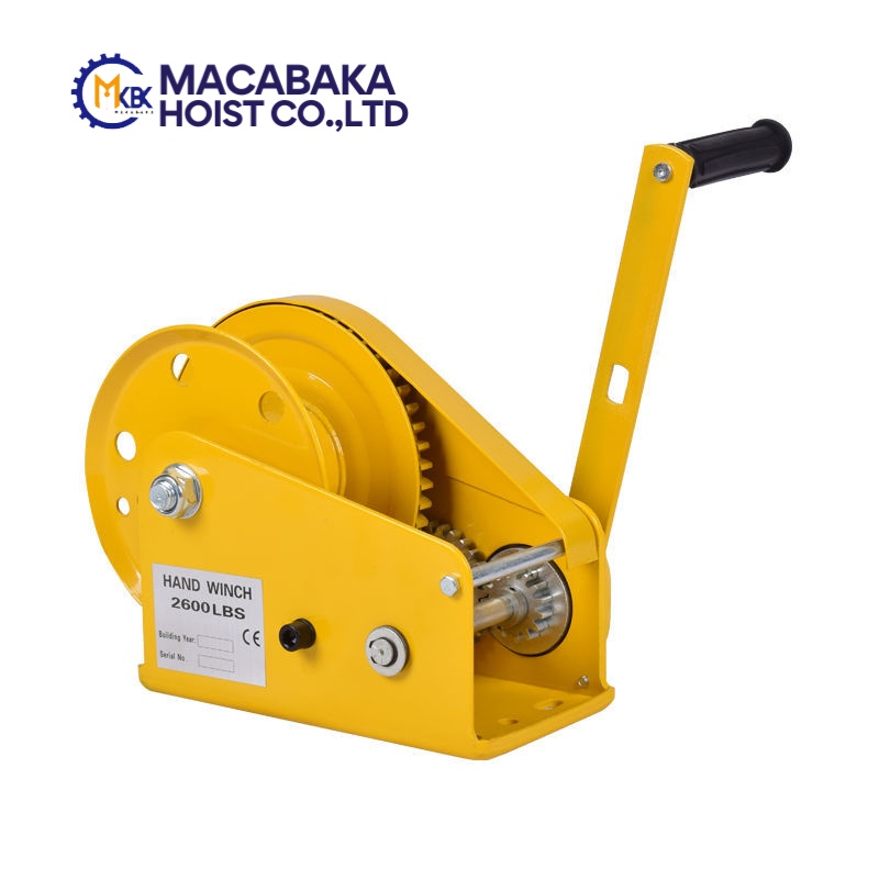 Self-Locking Hand Winch
