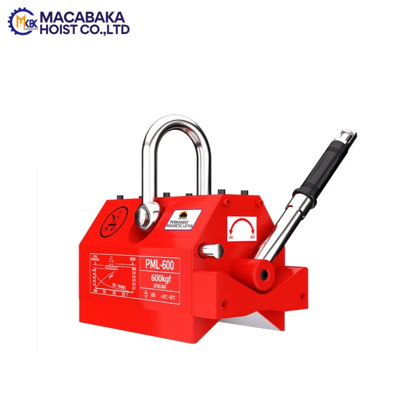 Round Steel Permanent Magnet Lifter