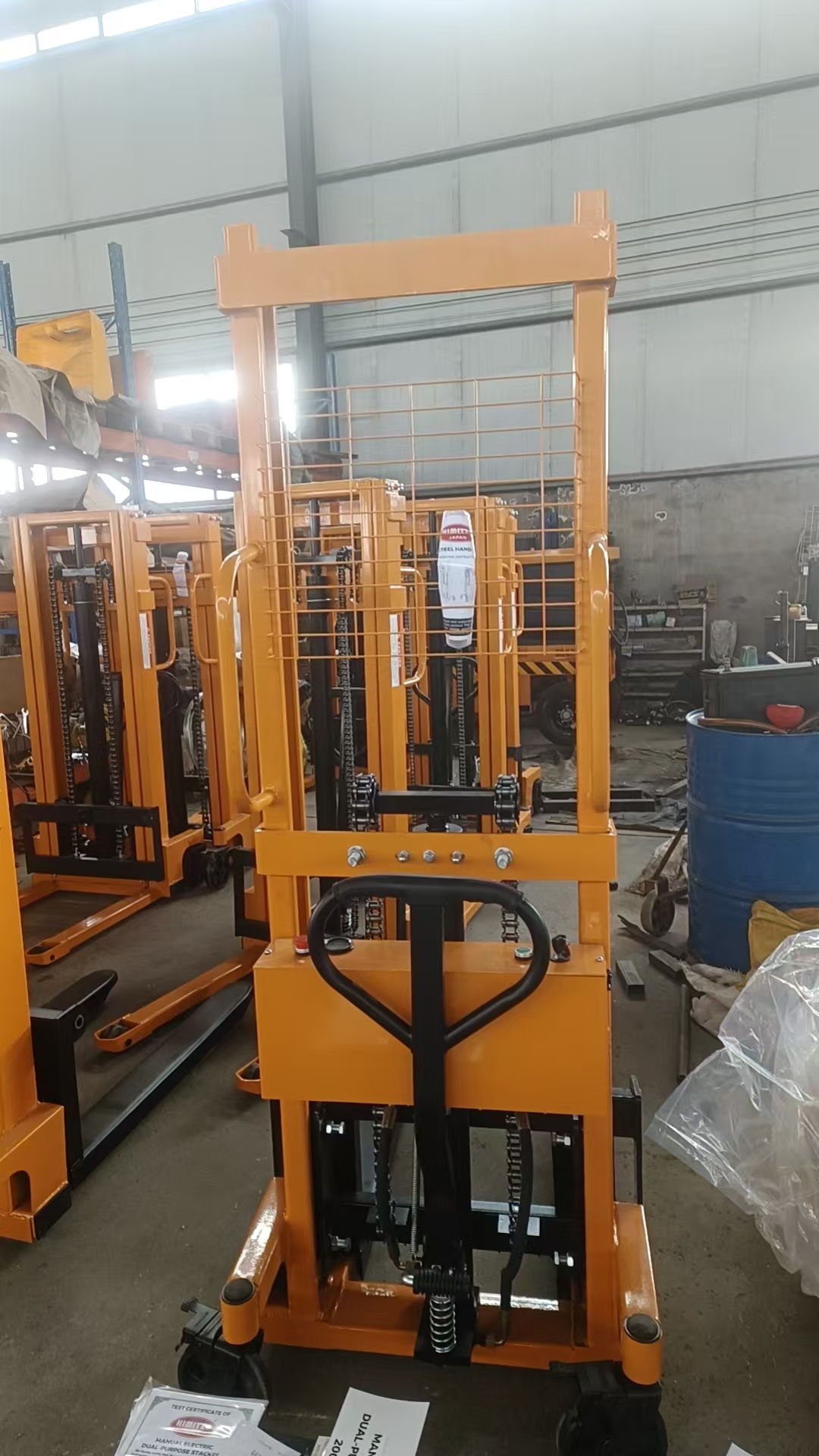 Electric & Manual Dual-Mode Stacker